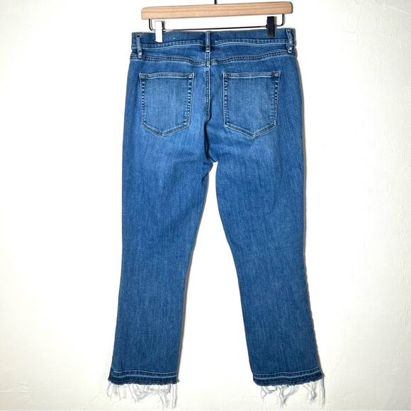 Loft medium wash straight leg jeans size 10 B87 - Picture 4 of 4